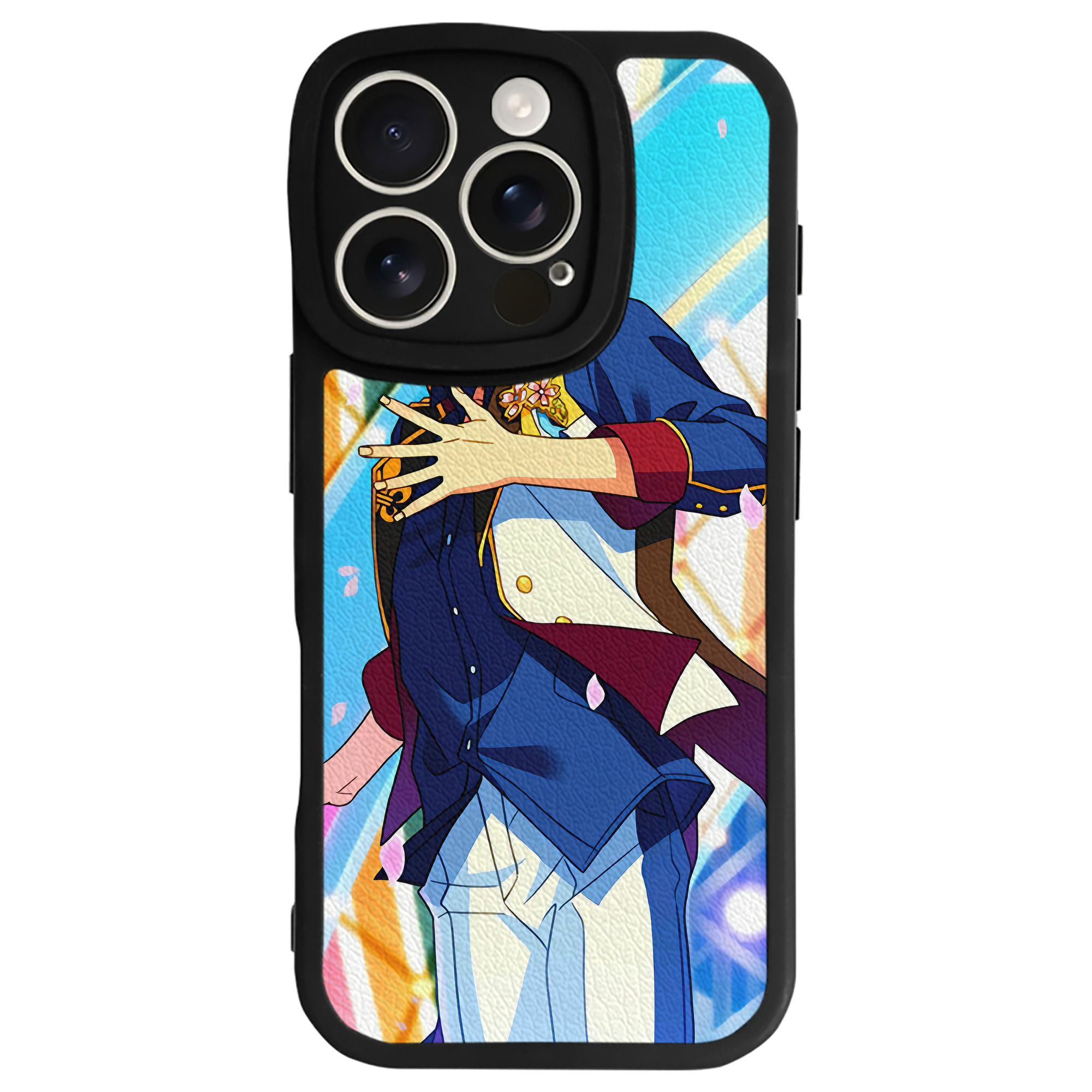 （画像用） あんさんぶるスターズ! Ensemble Stars 【iPhone 16シリーズ対応】シリコンスマホケース（レザー調） 材質：シリコン